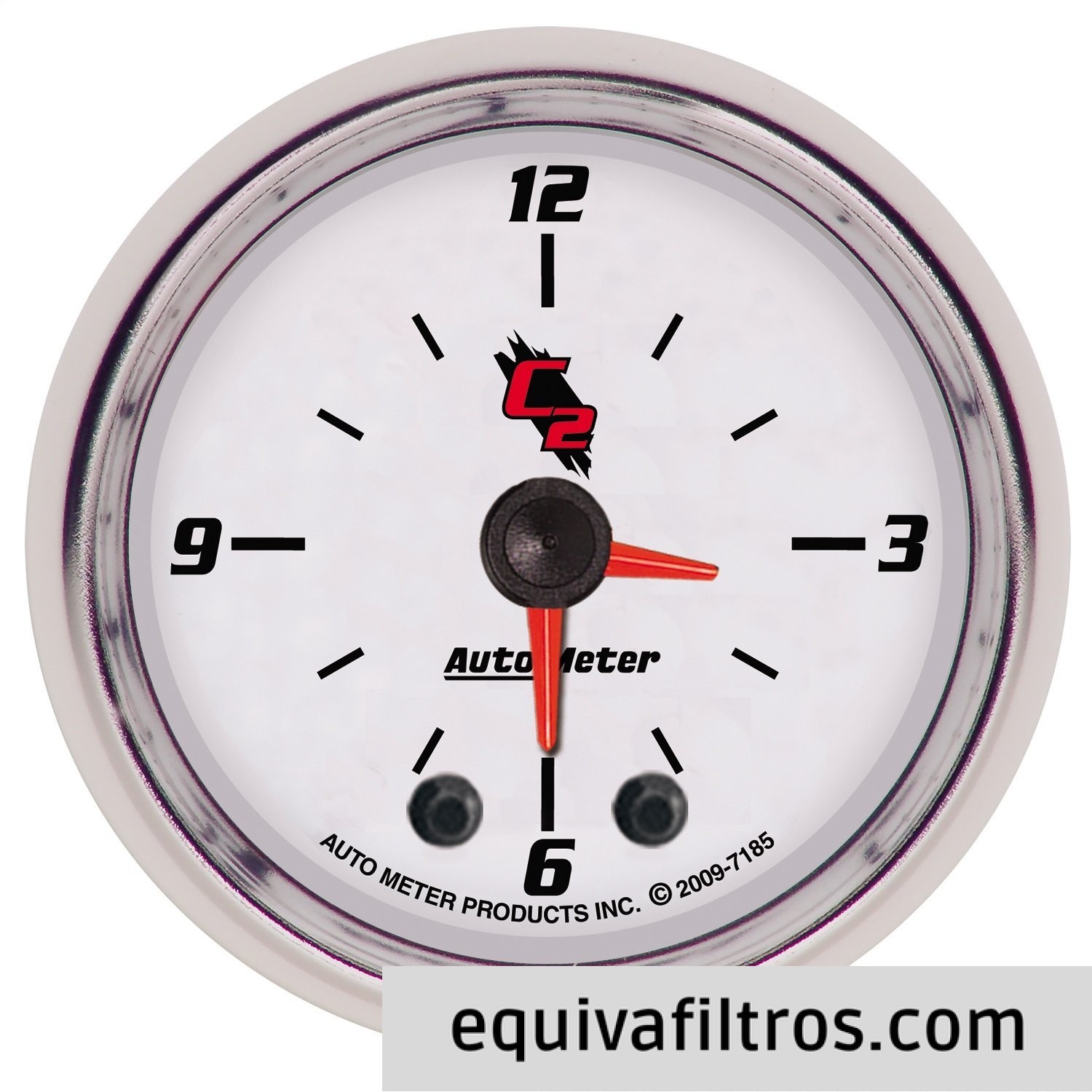 Analog Clock AUTOMETER 7185